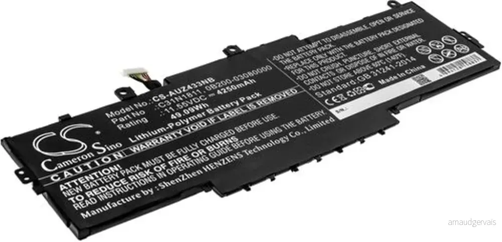 Batteri til Asus ZenBook 14 UX433FA-A5155R, 11.55V, 4250 mAh v:6346105