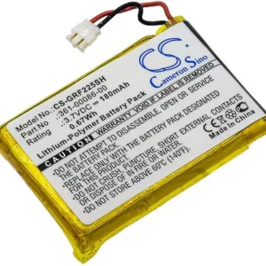 Batteri til Garmin 010-01959-00, 3,7V, 180mAh v:4912930 Batteri til Garmin 010-01959-00, 3,7V, 180mAh v:4912930
