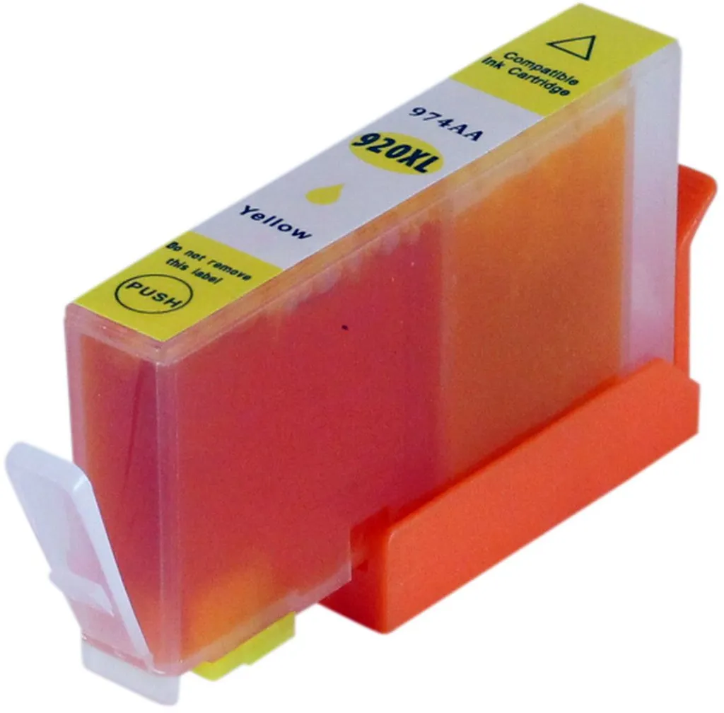 Kompatibel med HP OfficeJet 6000 blekkpatron, 14.5ml, gul v:7015089