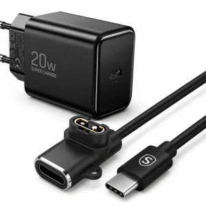 Lader til Garmin Venu 4 45mm v:1821661 Lader til Garmin Venu 4 45mm v:1821661