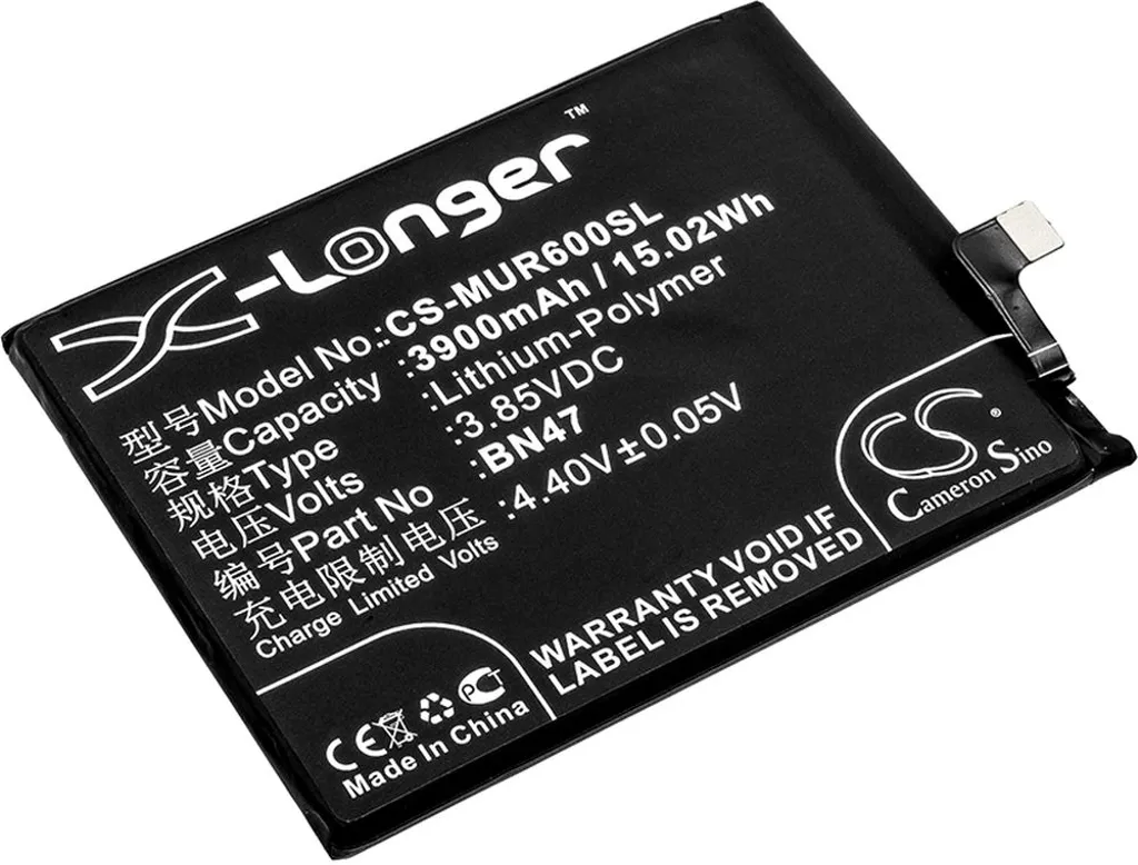Batteri til Redmi M1805D1ST, 3.85V, 3900 mAh v:1358135
