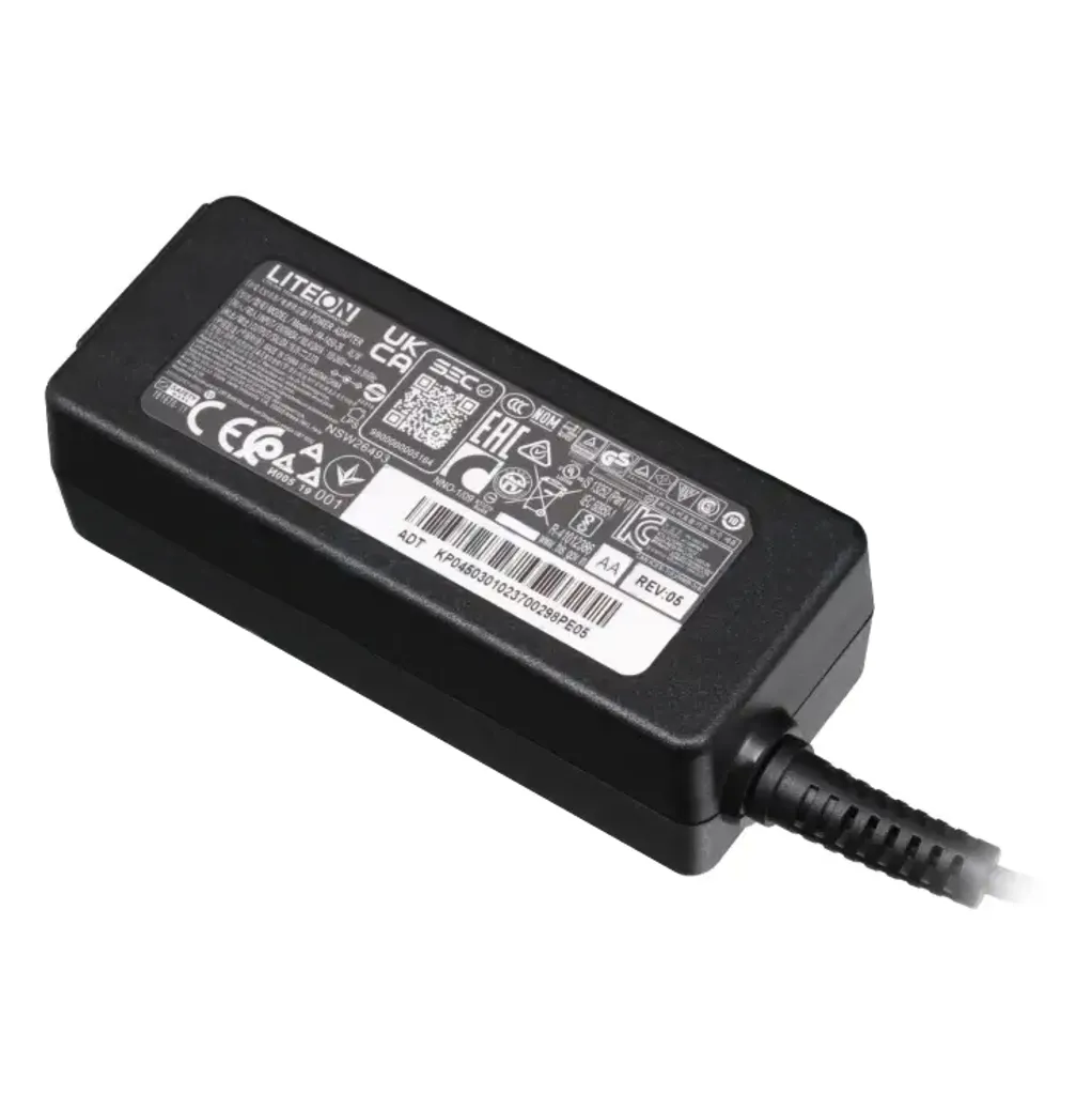Acer Strømadapter 45W / 2.37A / 19V / 1.7 x 5.5 x 11mm v:2324414 Acer Strømadapter 45W / 2.37A / 19V / 1.7 x 5.5 x 11mm v:2324414