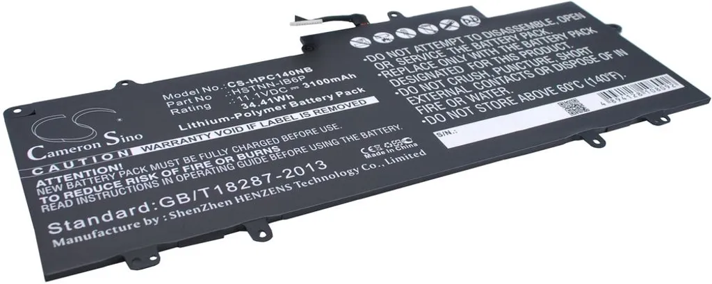 Batteri til Hp Chromebook 14-x096nf, 11.1V, 3100 mAh v:2705819