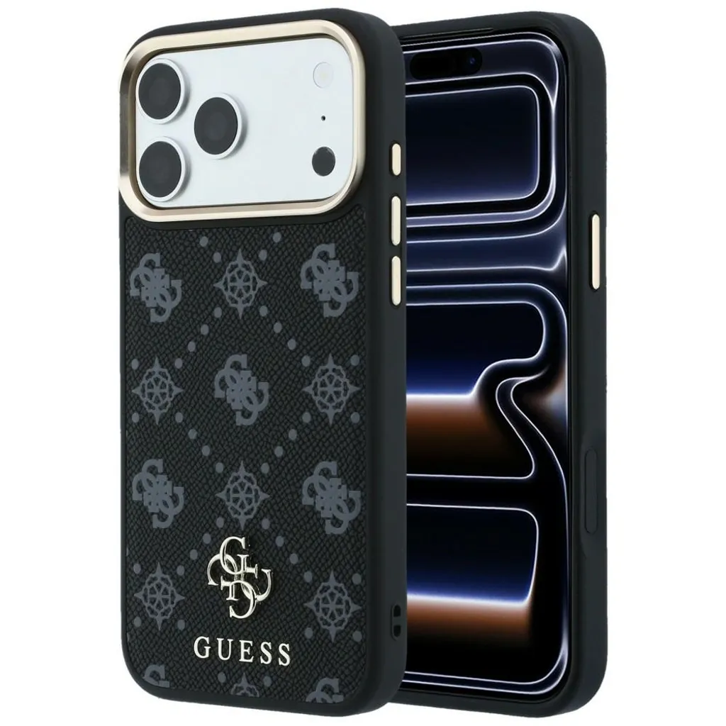 Guess Peony 4G Small Logo MagSafe Deksel til iPhone 17 Pro Max/18 Pro Max – Svart v:6853291 Guess Peony 4G Small Logo MagSafe Deksel til iPhone 17 Pro Max/18 Pro Max – Svart v:6853291