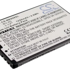 Batteri til Nokia Lankku, 3.7V, 1250 mAh v:4733874 Batteri til Nokia Lankku, 3.7V, 1250 mAh v:4733874