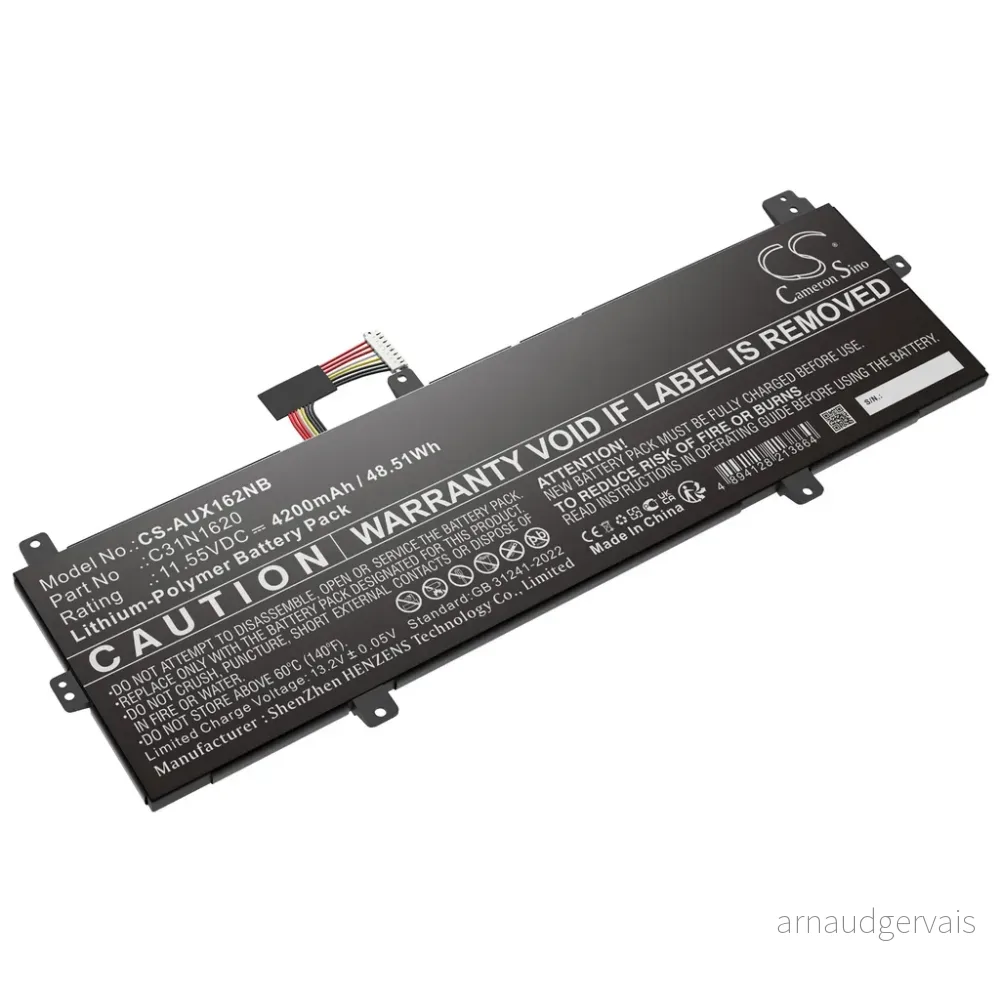 Batteri til ExpertBook PU404UF, 11.55, 4200mAh v:6003021