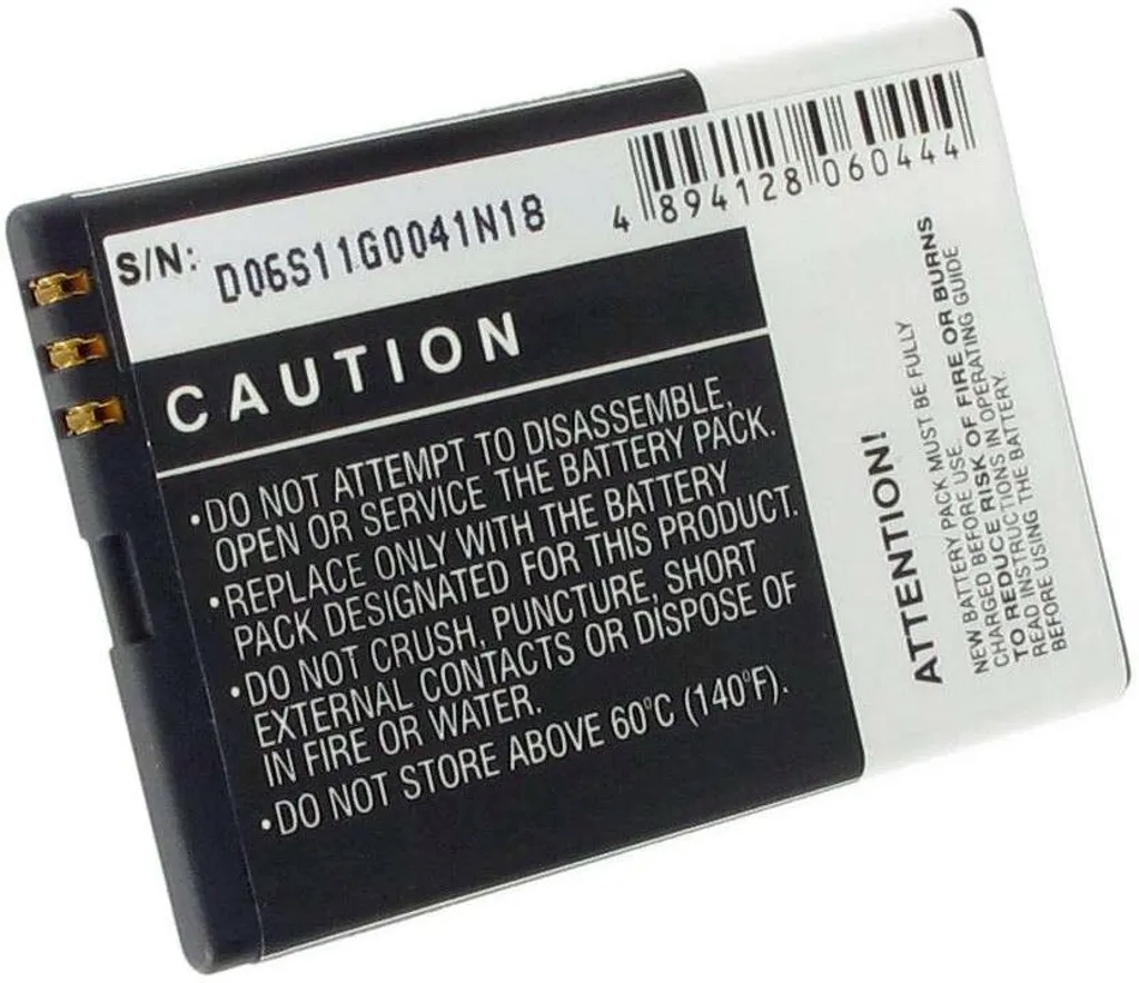 Batteri til Nokia Glory, 3.6V (3.7V), 1300 mAh v:6391015