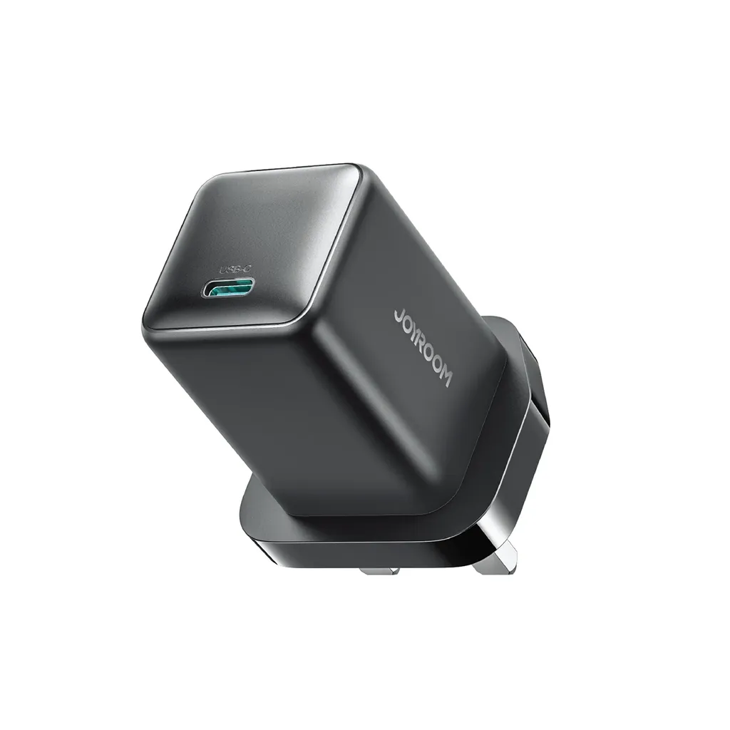 Joyroom 65W vegglader 1x USB-C (UK-plugg) – svart v:8080661 Joyroom 65W vegglader 1x USB-C (UK-plugg) – svart v:8080661
