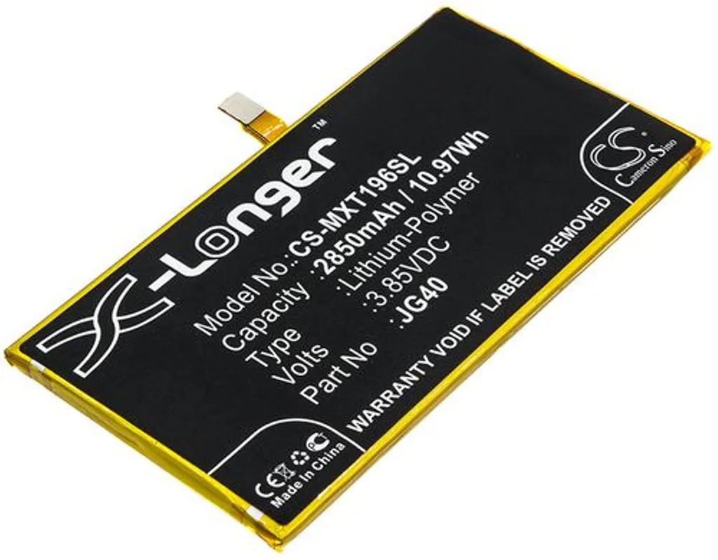 Batteri til Motorola Moto G7 Plus Global TD-LTE, 3.85V, 2850 mAh v:8466674