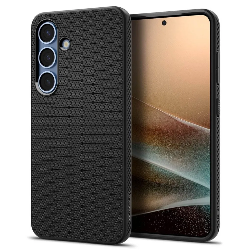 Spigen Samsung Galaxy S25 Liquid Air Deksel – Svart v:1738018