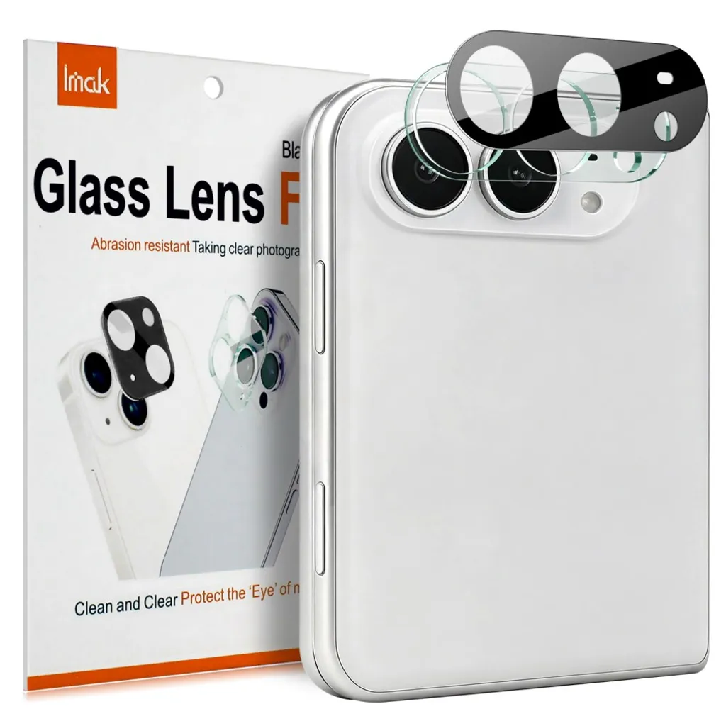 IMAK iPhone Duo linsebeskytter herdet glass + akryldeksel – svart v:9585739 IMAK iPhone Duo linsebeskytter herdet glass + akryldeksel – svart v:9585739