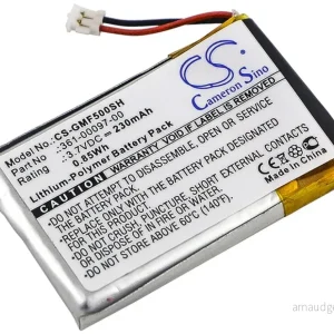 Batteri til 361-00097-00 for Garmin, 3,7V, 230mAh v:1758345 Batteri til 361-00097-00 for Garmin, 3,7V, 230mAh v:1758345