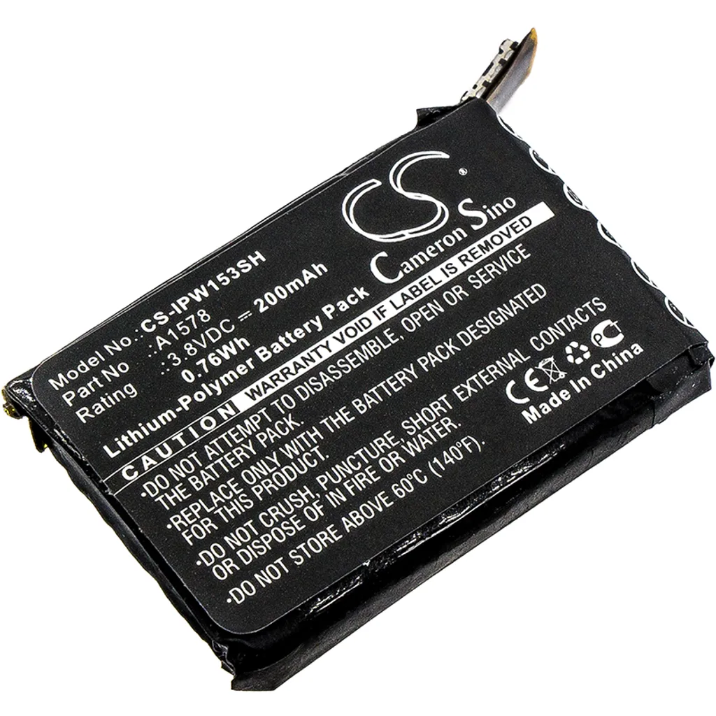 Batteri til Apple MJ322LL/A, 3.8V, 200 mAh v:8969280