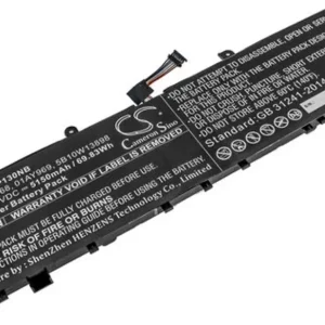 Batteri til SB10T83196 for Lenovo, 13.56V, 5150 mAh v:1299182