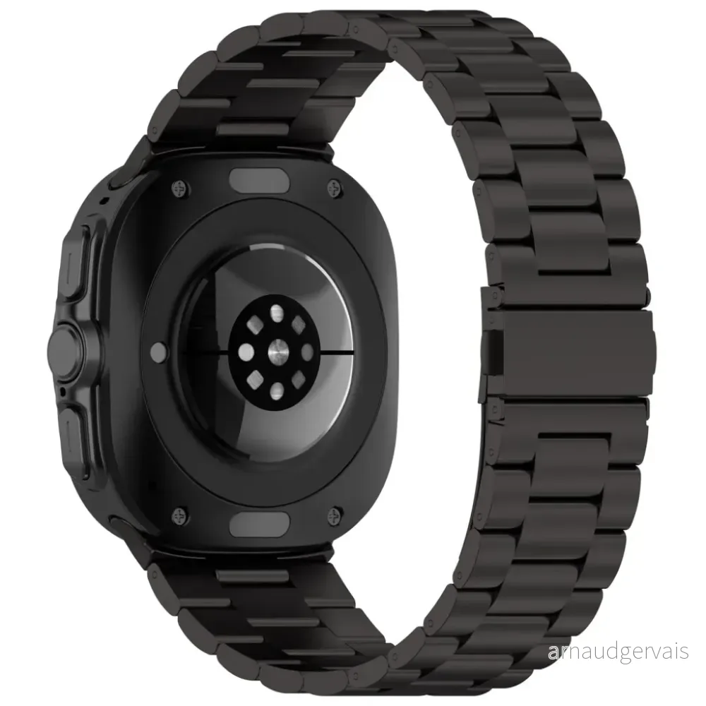 Samsung Galaxy Watch Ultra 47mm metall håndleddsrem – svart v:6513694