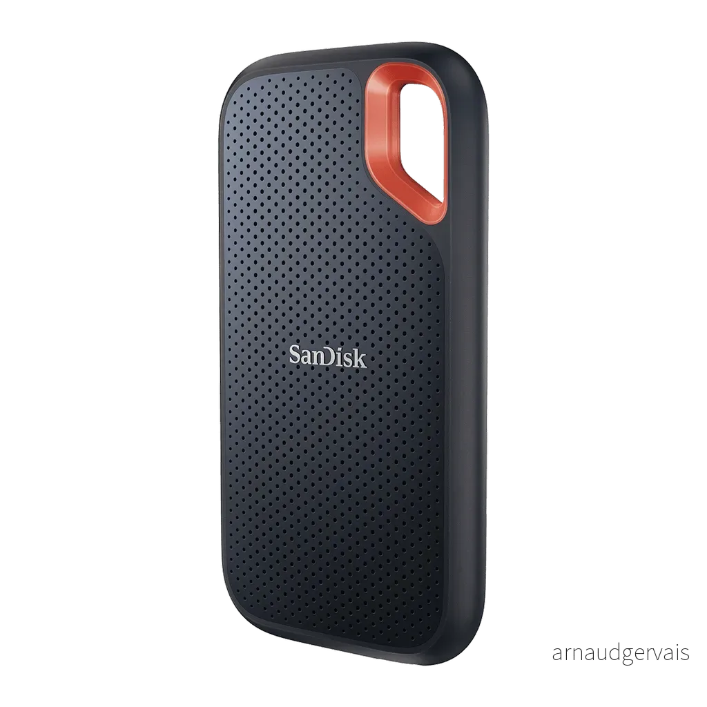 SanDisk Extreme Portable SSD ekstern harddisk, 1 TB – Svart v:7529180