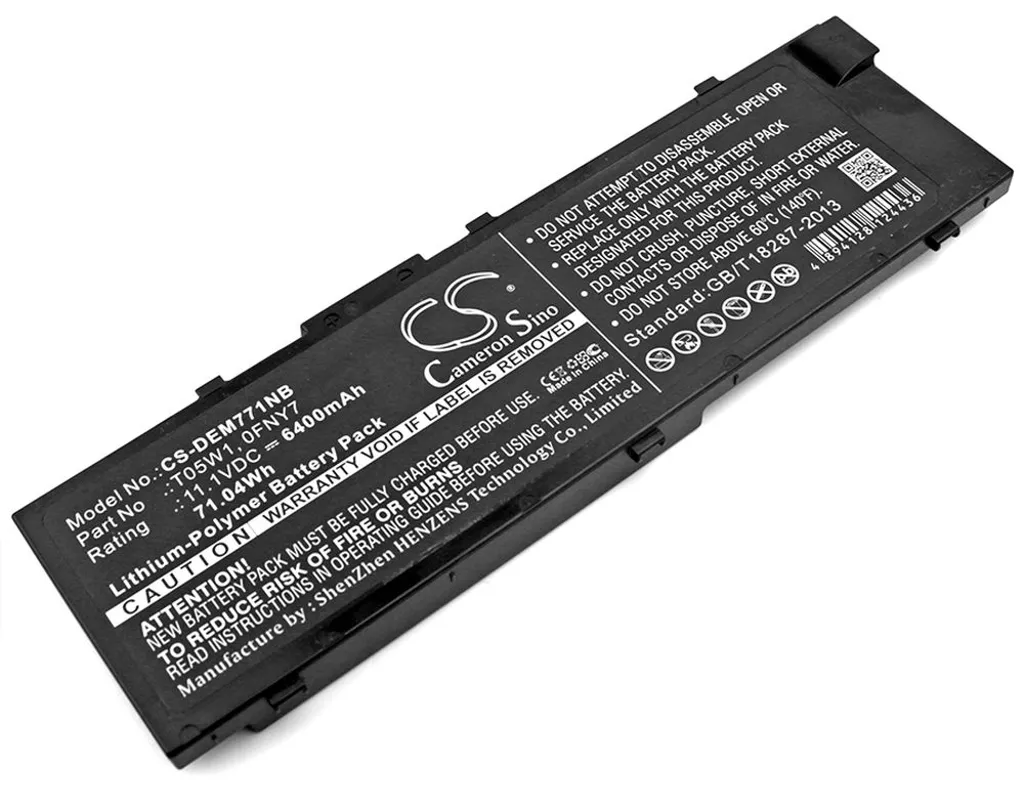 Batteri til Dell Precision M7710 etc v:9005253