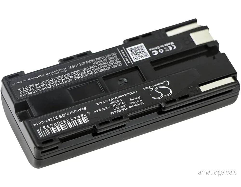 Batteri til Canon V65Hi, 7,2 (7,4) VV, 850mAh v:6751027