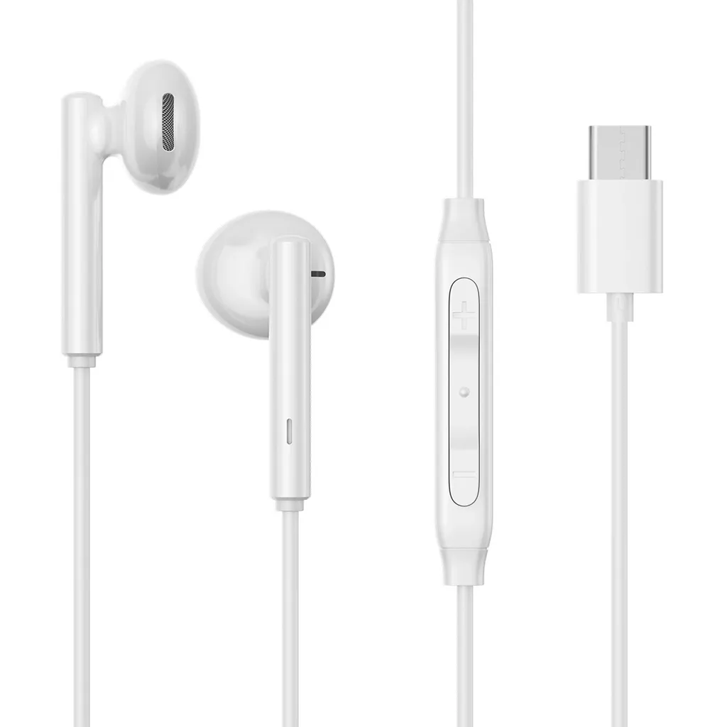 Joyroom JR-EC05 USB-C øretelefoner- Hvit v:7883658 Joyroom JR-EC05 USB-C øretelefoner- Hvit v:7883658