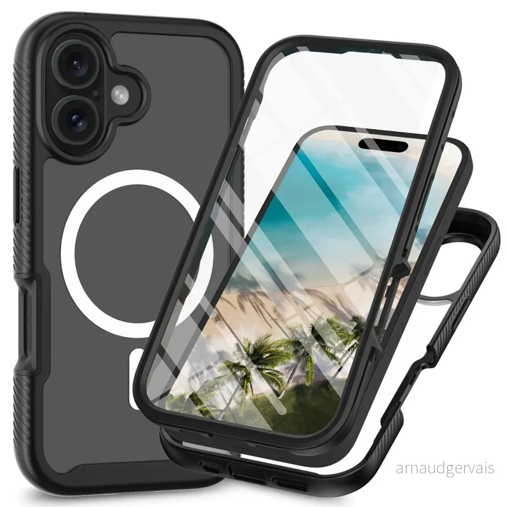 iPhone 16 2-i-1 Deksel – Svart v:5732840