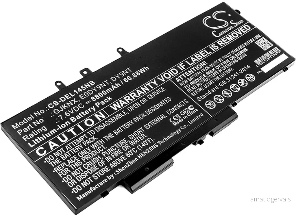 Batteri til Dell Latitude E5280, 7,6V, 8800mAh v:2248499