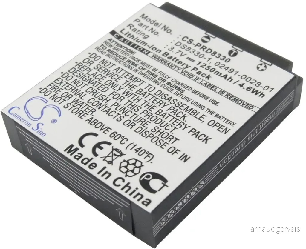 Batteri til Minox DC 8122, 3.7V, 1250 mAh v:7338099