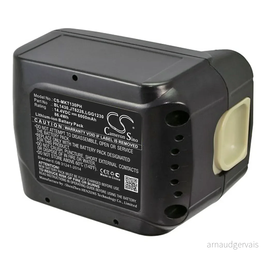 Batteri til BTM50RFE, 14.4, 6000mAh v:6091361