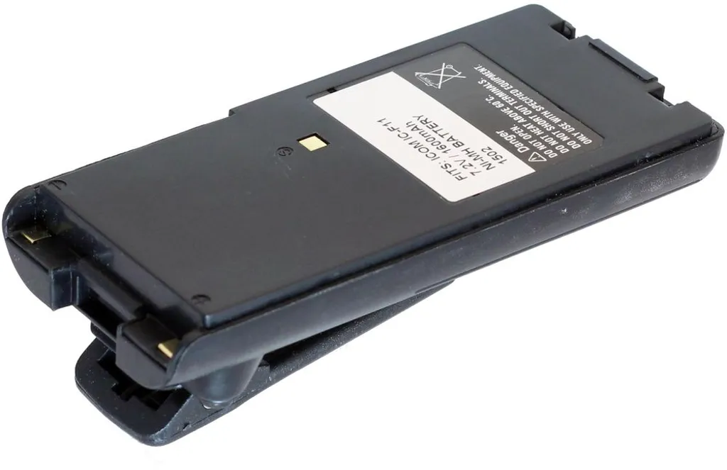 Batteri til Icom IC-F40GT, 7,2V, 1600mAh v:4677821