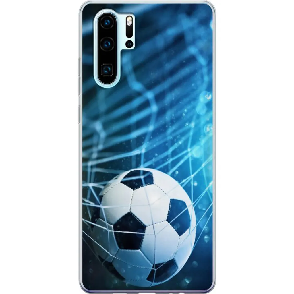 Huawei P30 Pro Gjennomsiktig Telefondeksel Fotboll v:2242962
