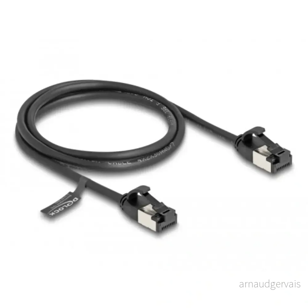 Delock Cat 8.1 U/FTP fleksibel RJ45-kabel, 1 m – svart v:3299941