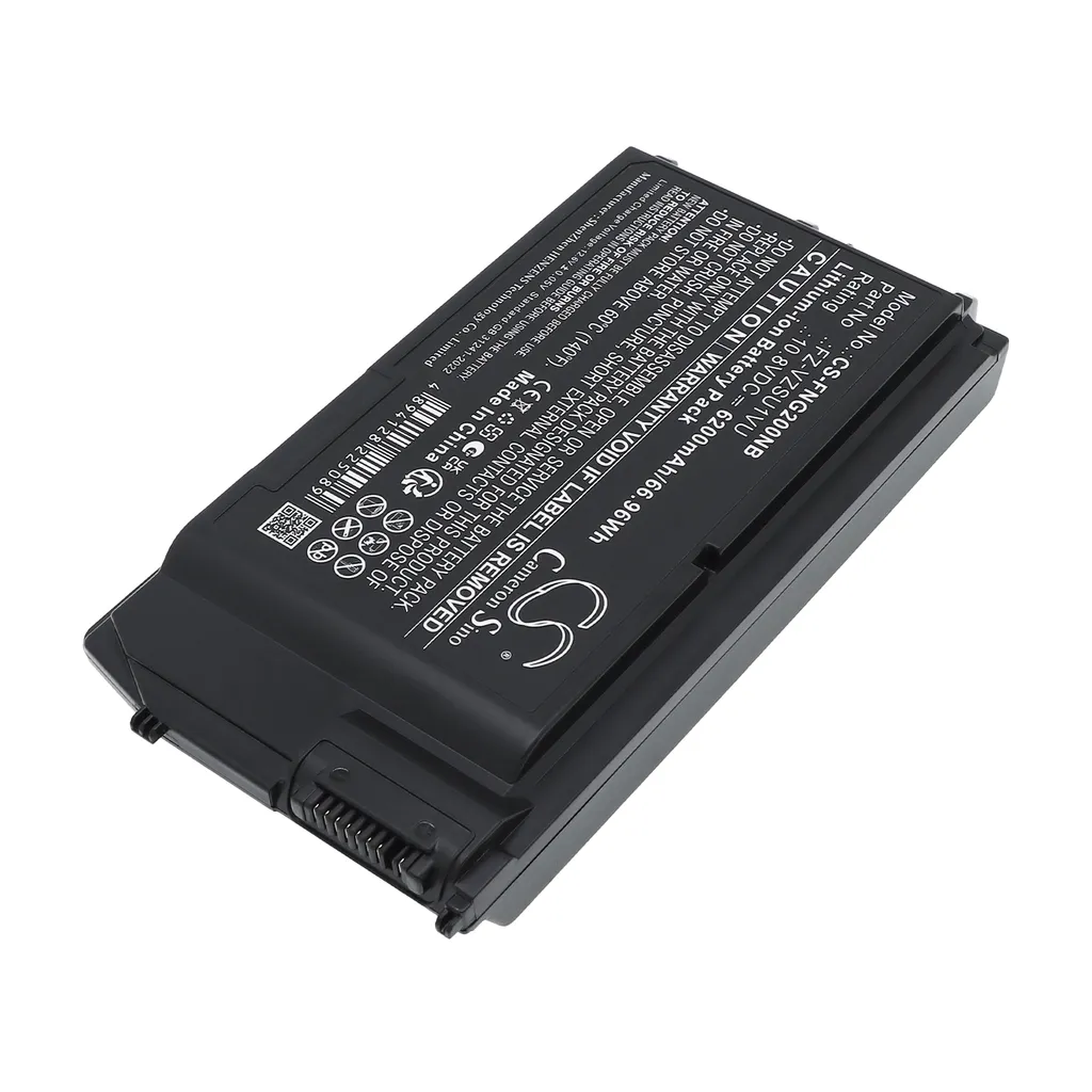 Batteri til Toughbook G2, 10.8V, 6200mAh v:2670876 Batteri til Toughbook G2, 10.8V, 6200mAh v:2670876