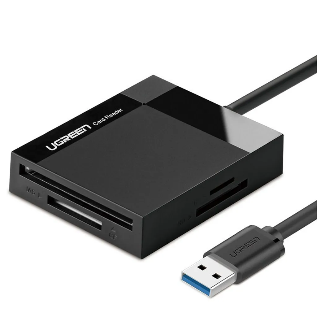 UGREEN SD/micro SD minnekortleser, USB 3.0, 50cm v:8285902