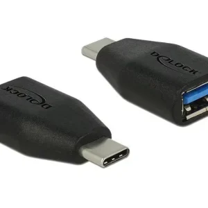 Delock USB-C hann til USB-A hunn-adapter, 10 Gbps v:6883446