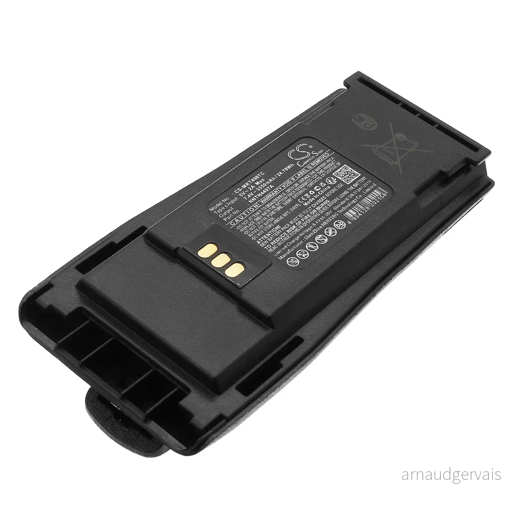 Batteri til NNTN4851R for Motorola, 7.4V, 3350mAh v:2635853
