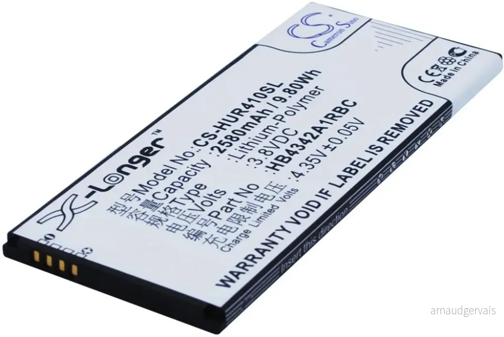 Batteri til Huawei Y6, 3.8V, 2580 mAh v:6452106