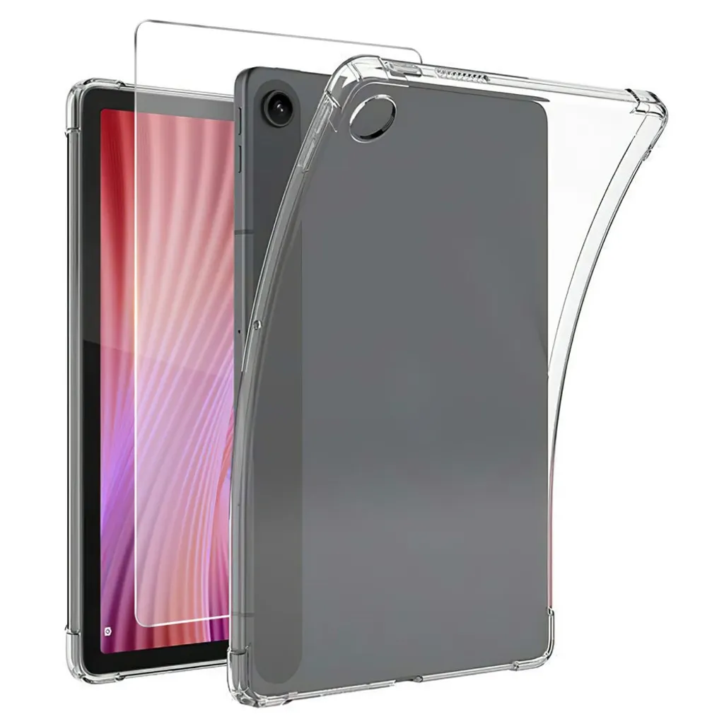 Lenovo Tab 10.1 (2025) Deksel TPU + Herdet Glass Skjermbeskytter – Gjennomsiktig v:2912277 Lenovo Tab 10.1 (2025) Deksel TPU + Herdet Glass Skjermbeskytter – Gjennomsiktig v:2912277