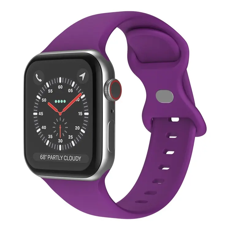Apple Watch 42/44/46/49mm Klokkereim Silikon – Lilla v:7397512 Apple Watch 42/44/46/49mm Klokkereim Silikon – Lilla v:7397512