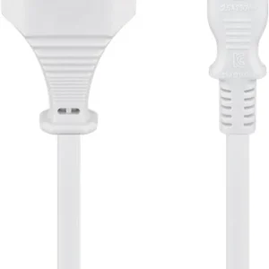 Goobay Tilkoblingskabel C7, 5m – Hvit v:6877671