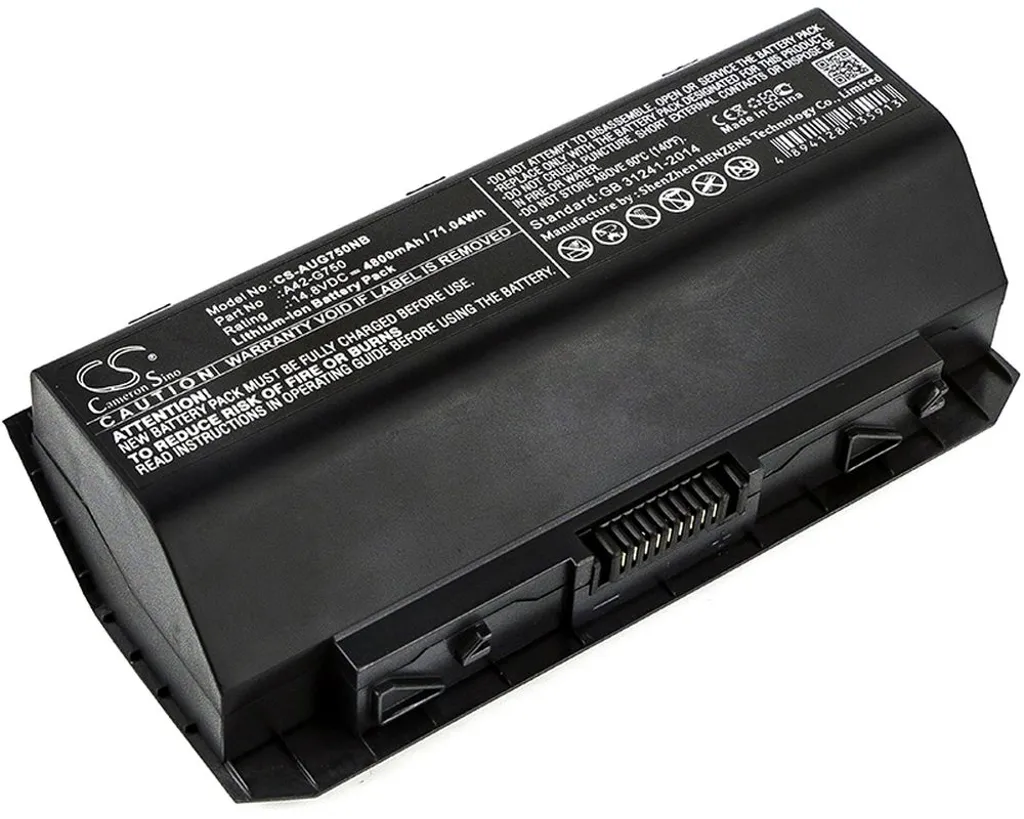 Batteri til Asus G750JS, 14.8V, 4800 mAh v:6199458
