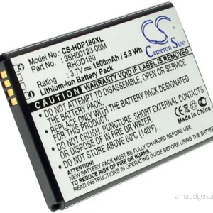 Batteri til BB00100 for HP iPAQ, 3.7V (3.6V), 1600 mAh v:9927332