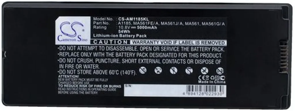 Batteri til Apple MacBook 13"" MA701CH/ A, 10.8V, 5000 mAh v:8654329