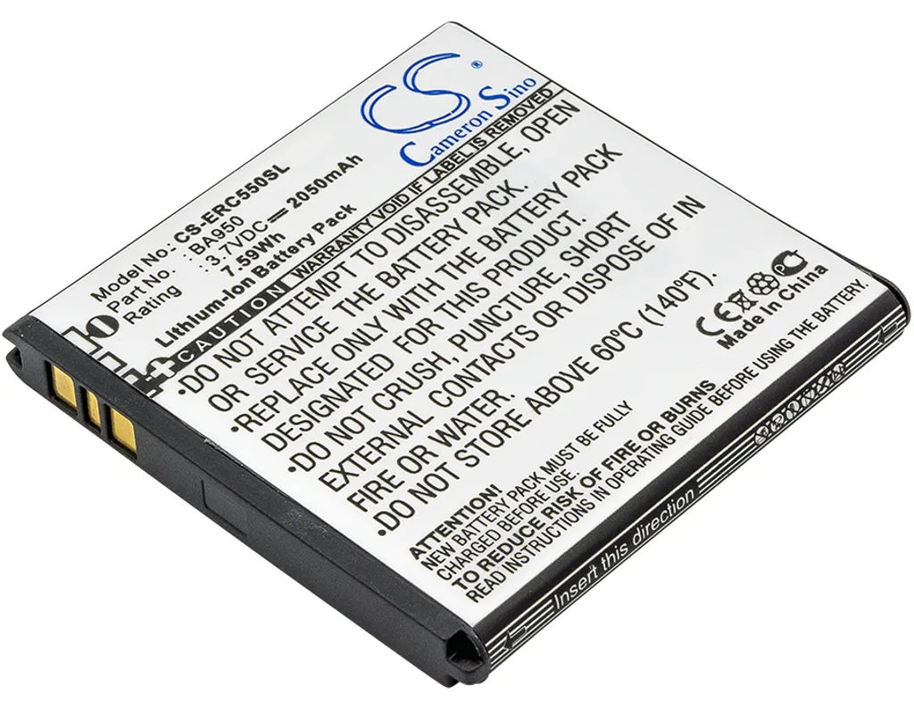 Batteri til Sony BSP60, 3,6 (3,7)V, 2000mAh v:7062975
