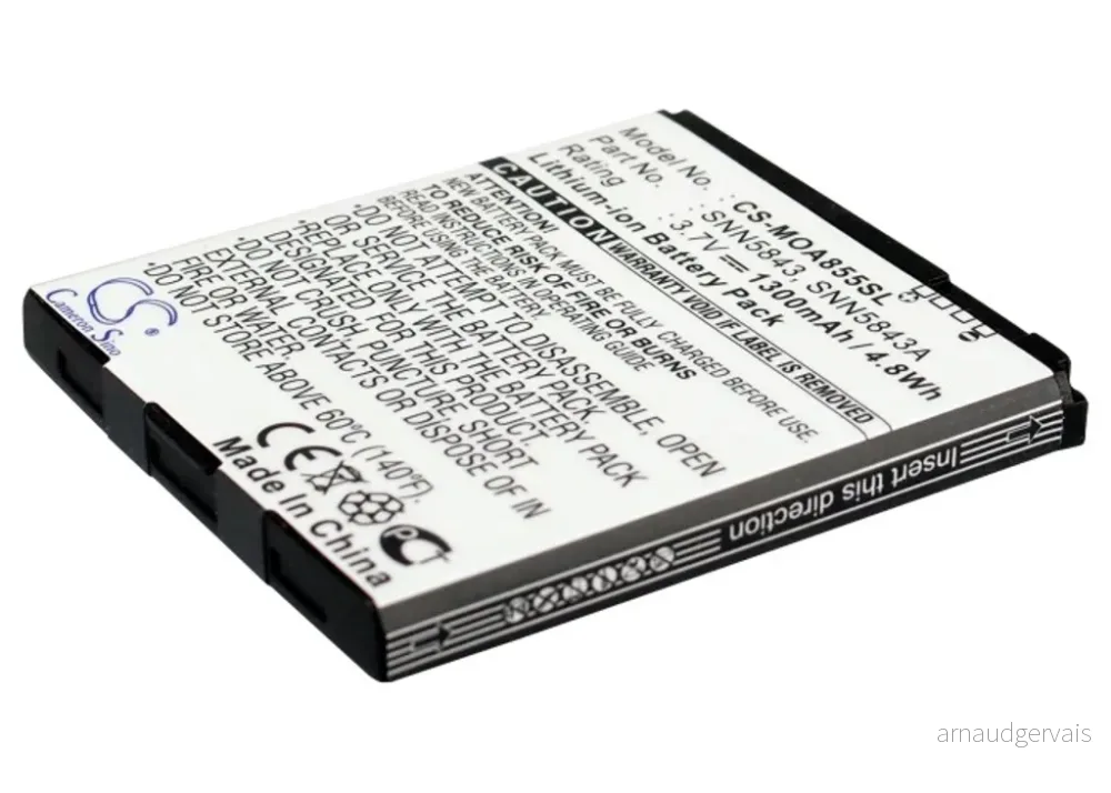 Batteri til Motorola XT317, 3.6(3.7V), 1400 mAh v:5856196