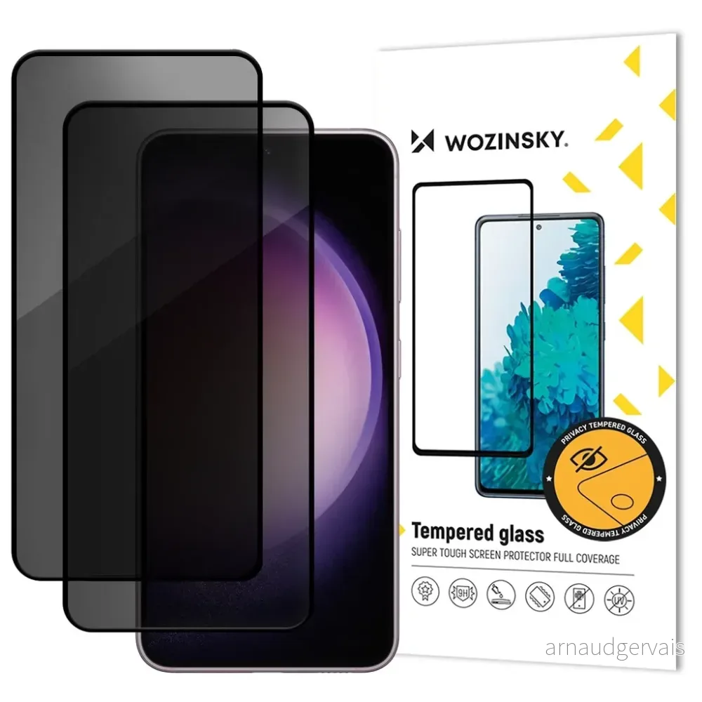 Wozinsky Samsung Galaxy S26 Privacy Skjermbeskytter 2-pakning v:7901984