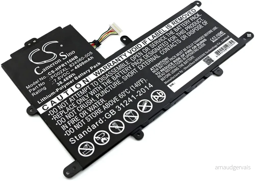 Batteri til HP Stream 11-ah110nr, 7,6V, 4800mAh v:1456877