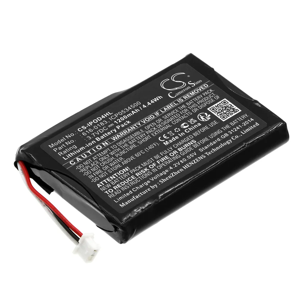 Batteri til 616-0206 for Apple, 3.7V, 1200 mAh v:1769287