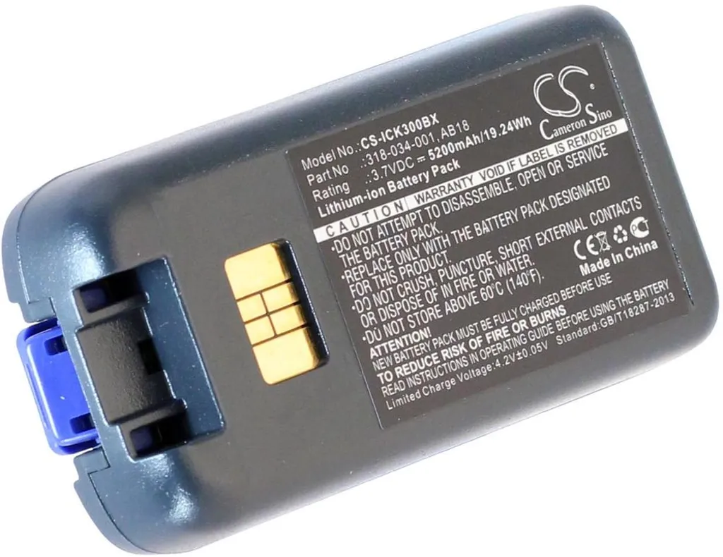 Batteri til Intermec CK3N, 3.7V, 5200 mAh v:4590933