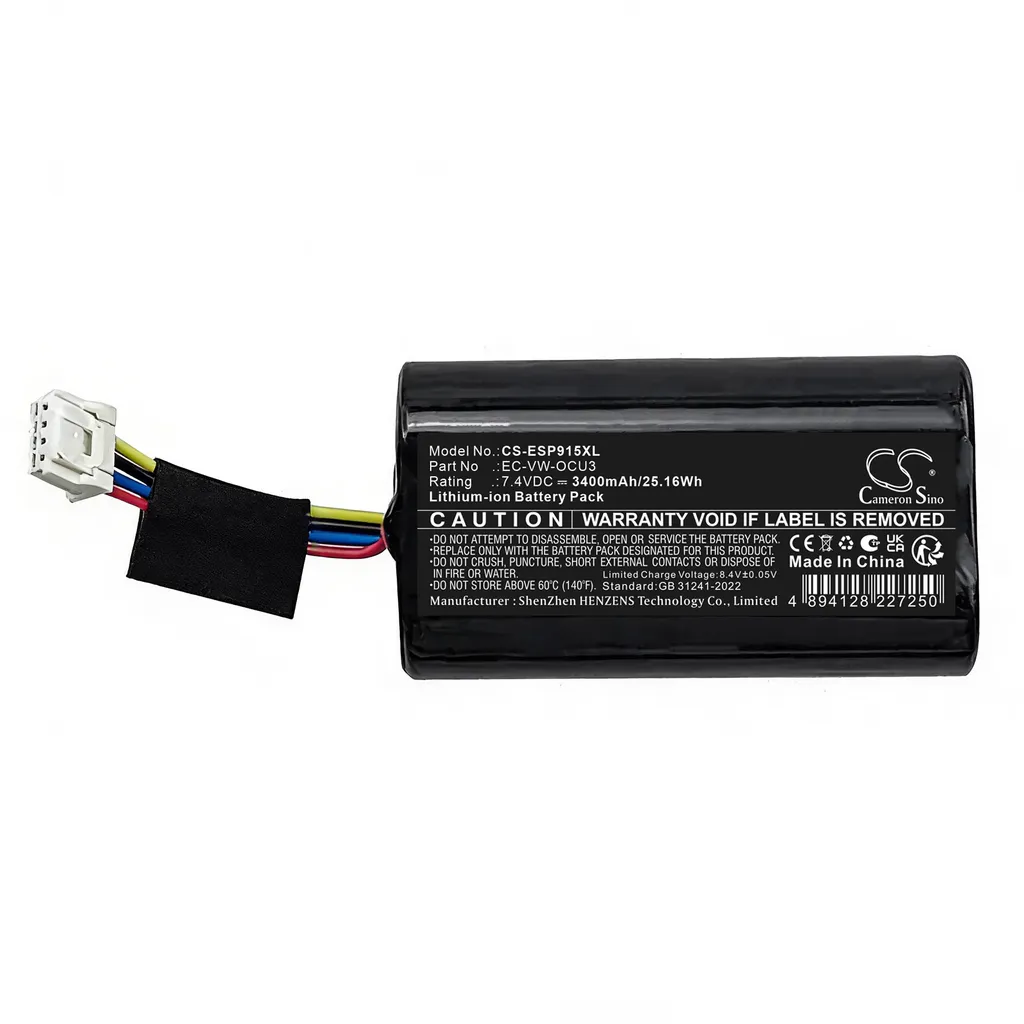 Batteri til Audi S1 2019, 7.4V, 3400mAh v:3574488