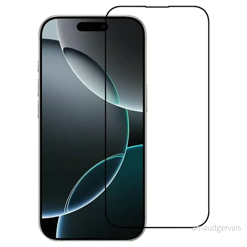 Antistatisk skjermbeskytter til iPhone 18 Pro Max/17 Pro Max Heldekkende glass v:9820431