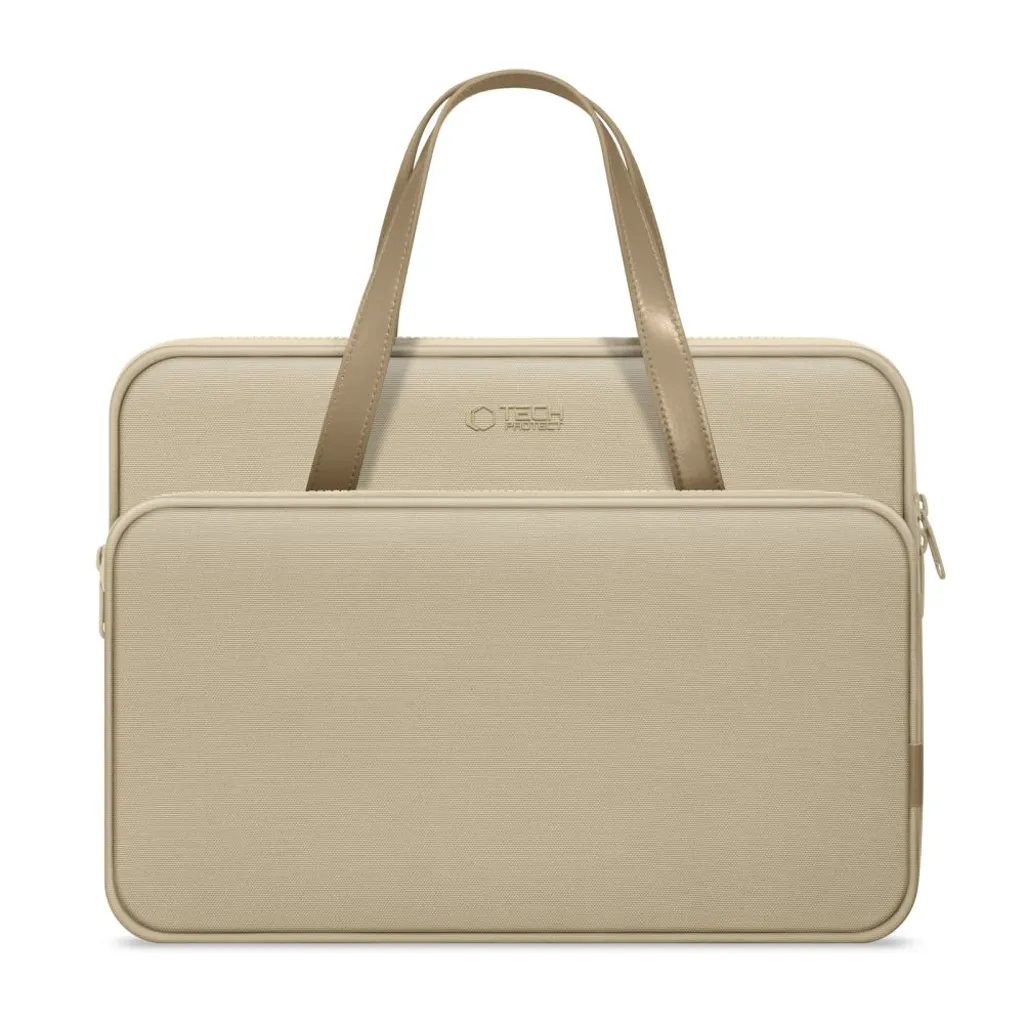 Tech-Protect laptopveske for 13-14" – Beige v:4672698